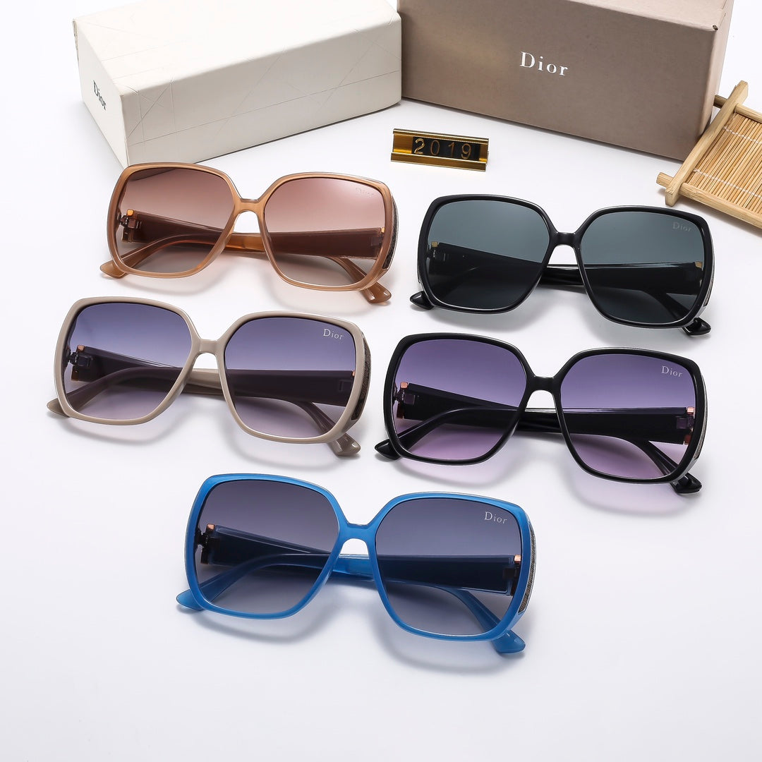 5 colors high definition UV protection high end sunglasses 2019