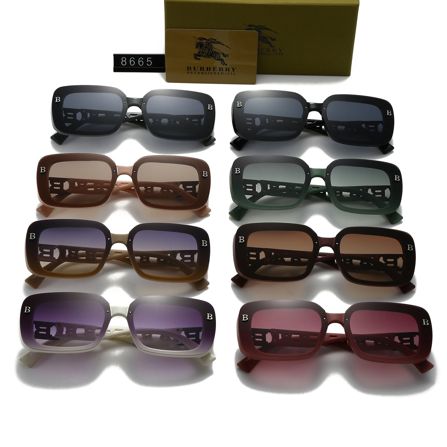 8 colors Travel Sunglasses 8665