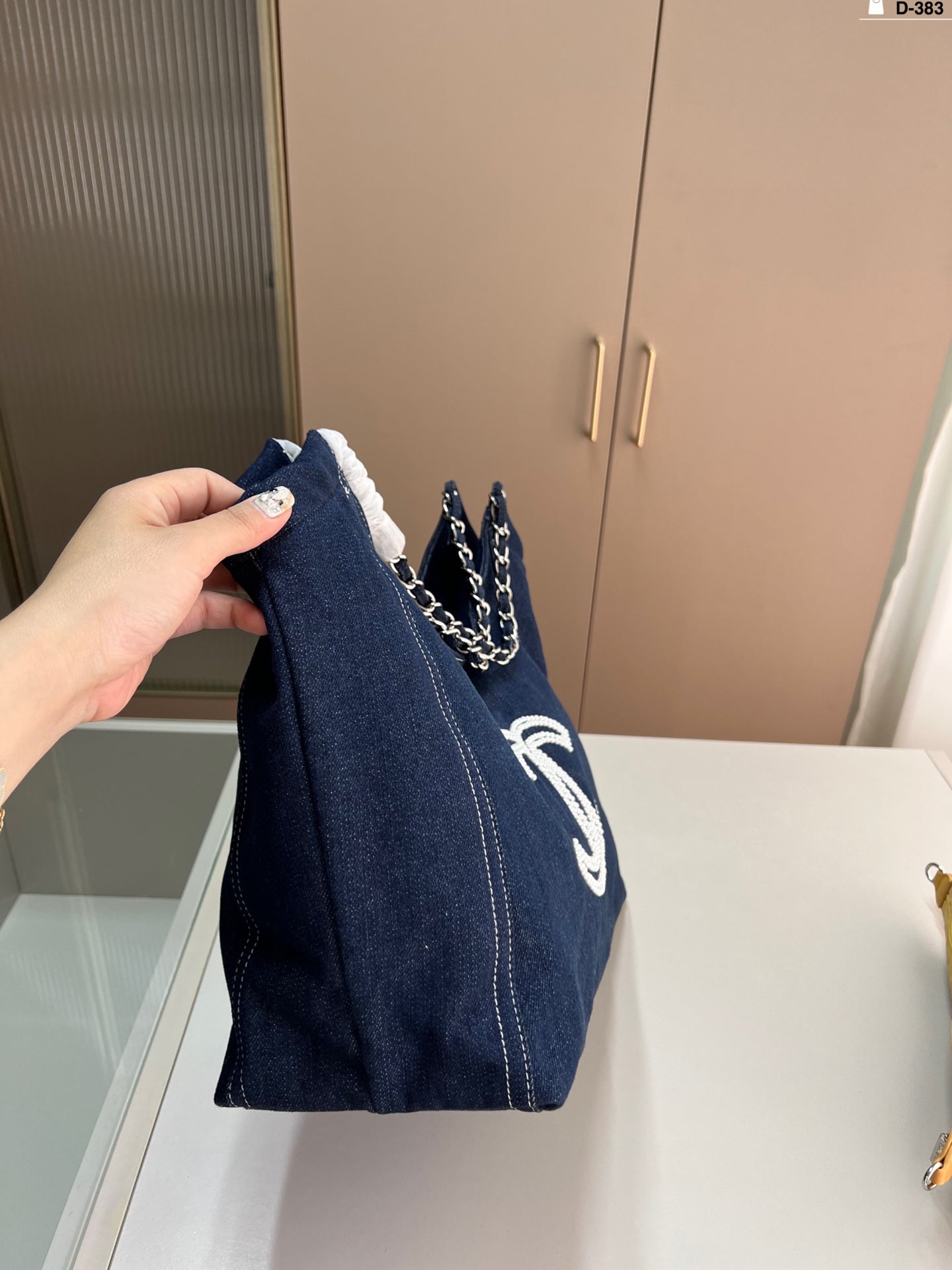 Blue Denim Tote