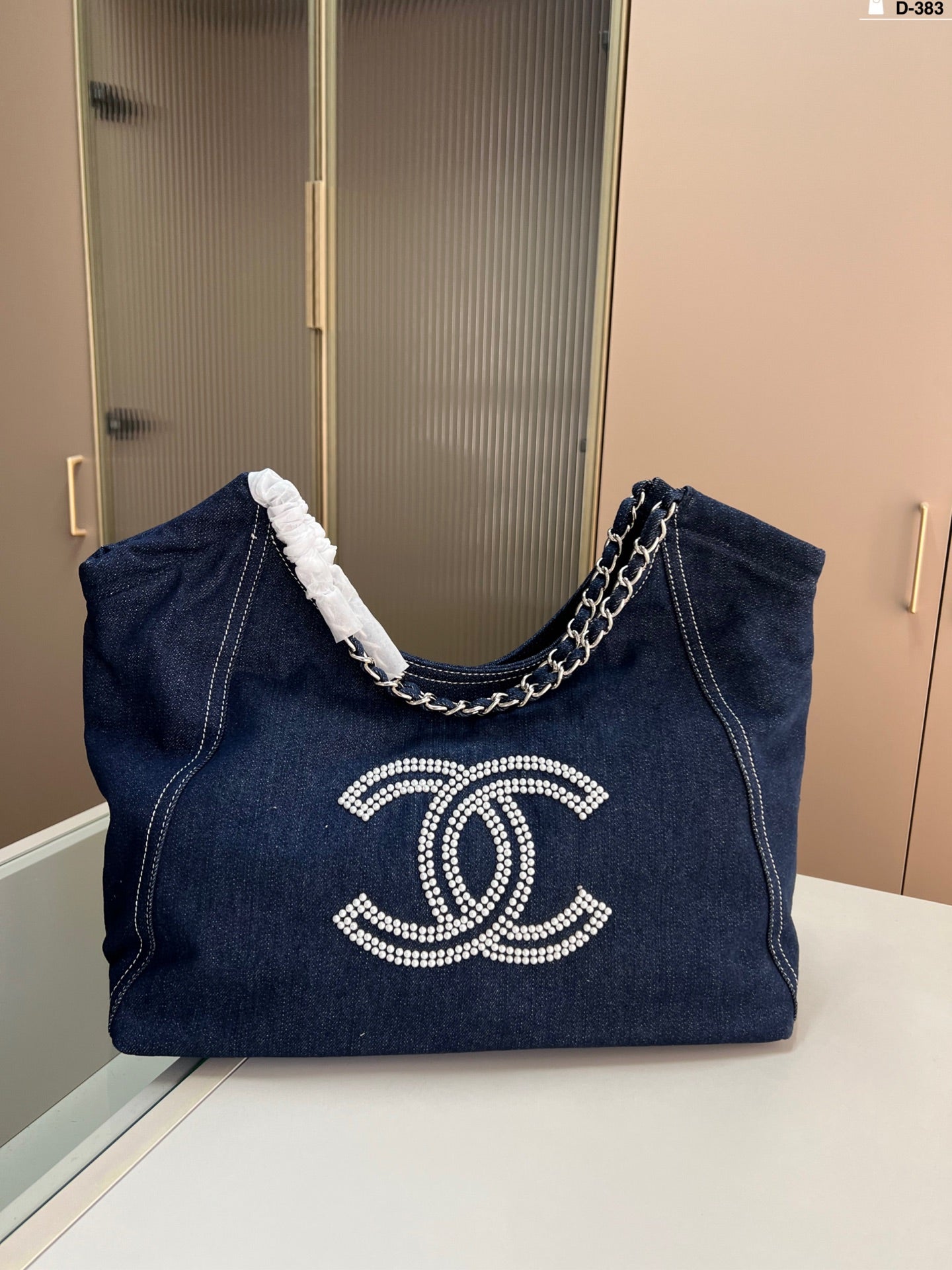 Blue Denim Tote