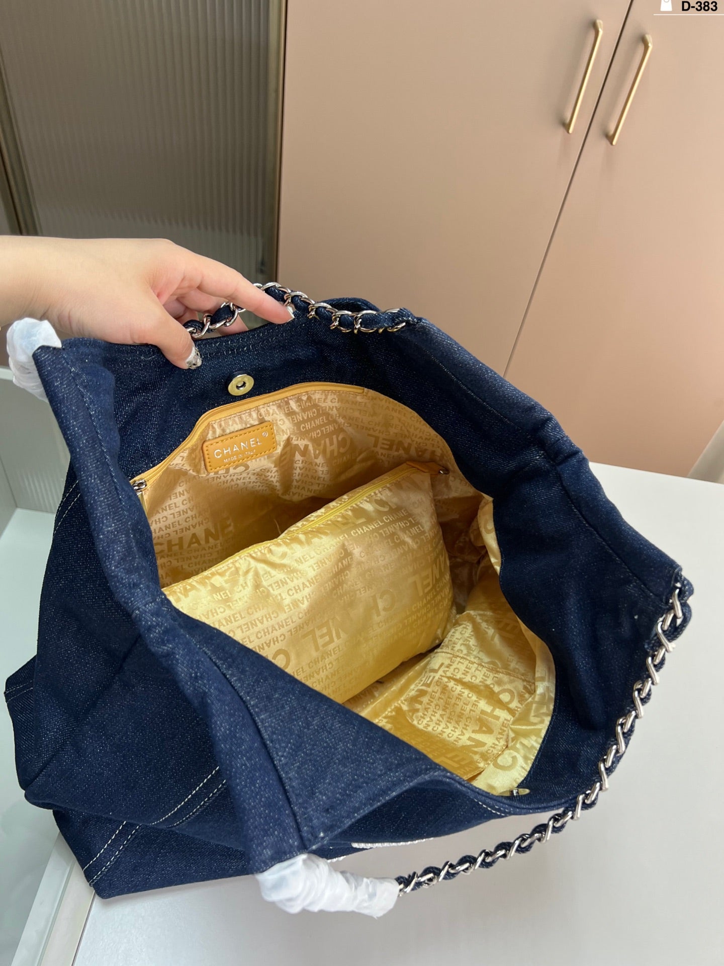Blue Denim Tote