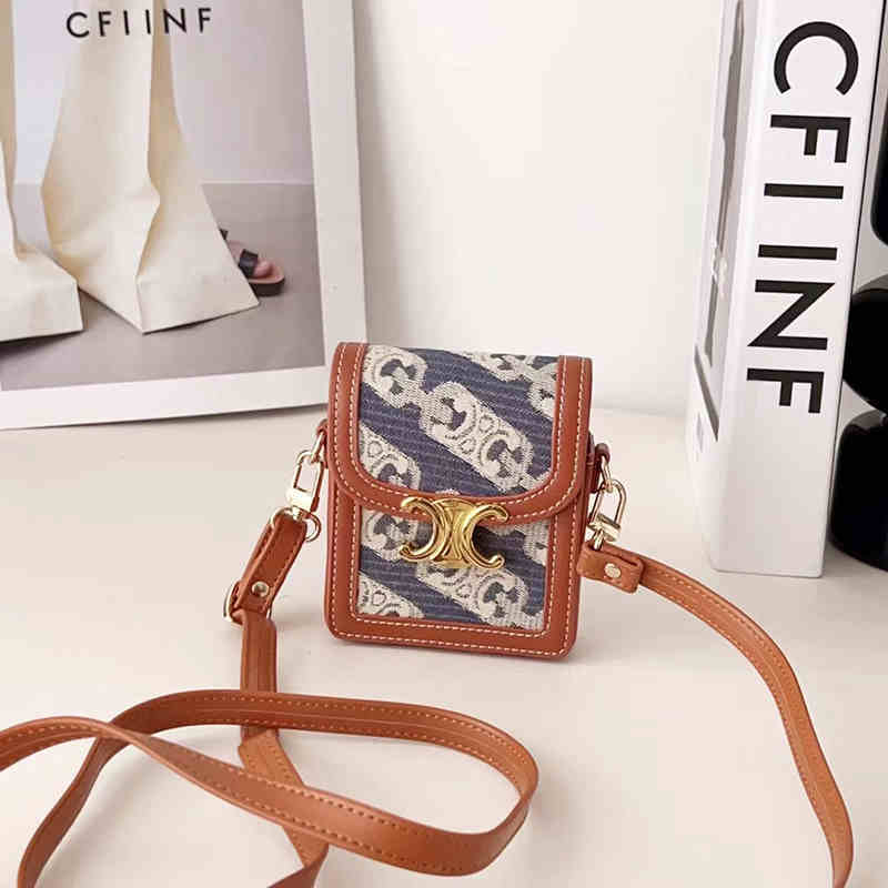 Vintage Arc de Triomphe Small Mobile Phone Bag