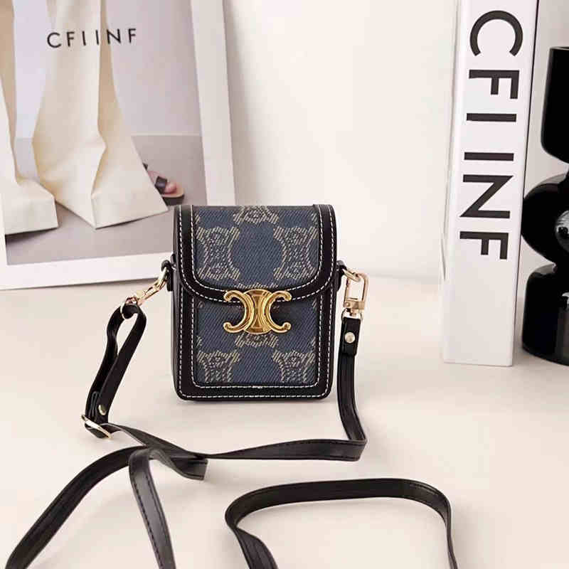 Vintage Arc de Triomphe Small Mobile Phone Bag