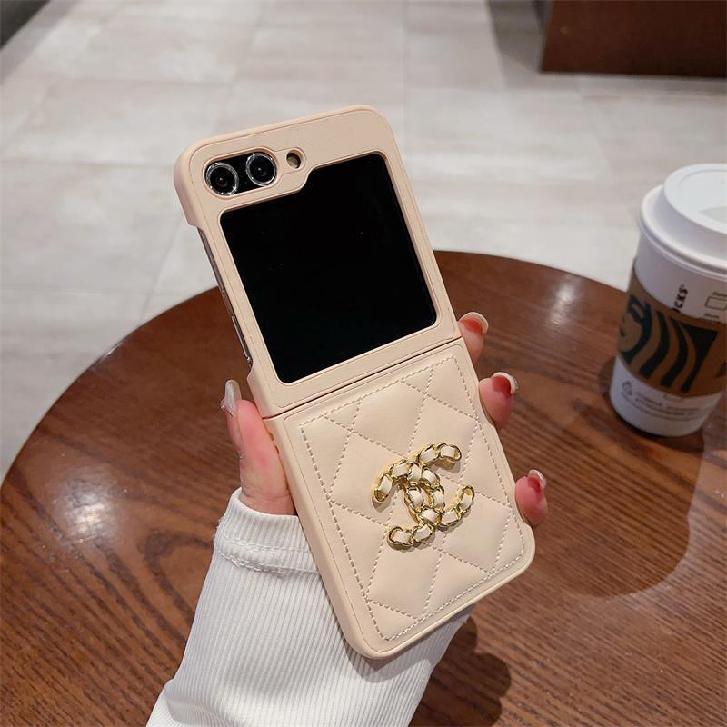 Fashion Leather Case Case for Galaxy Z Flip