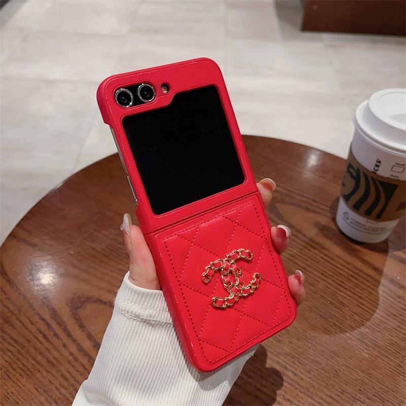 Fashion Leather Case Case for Galaxy Z Flip