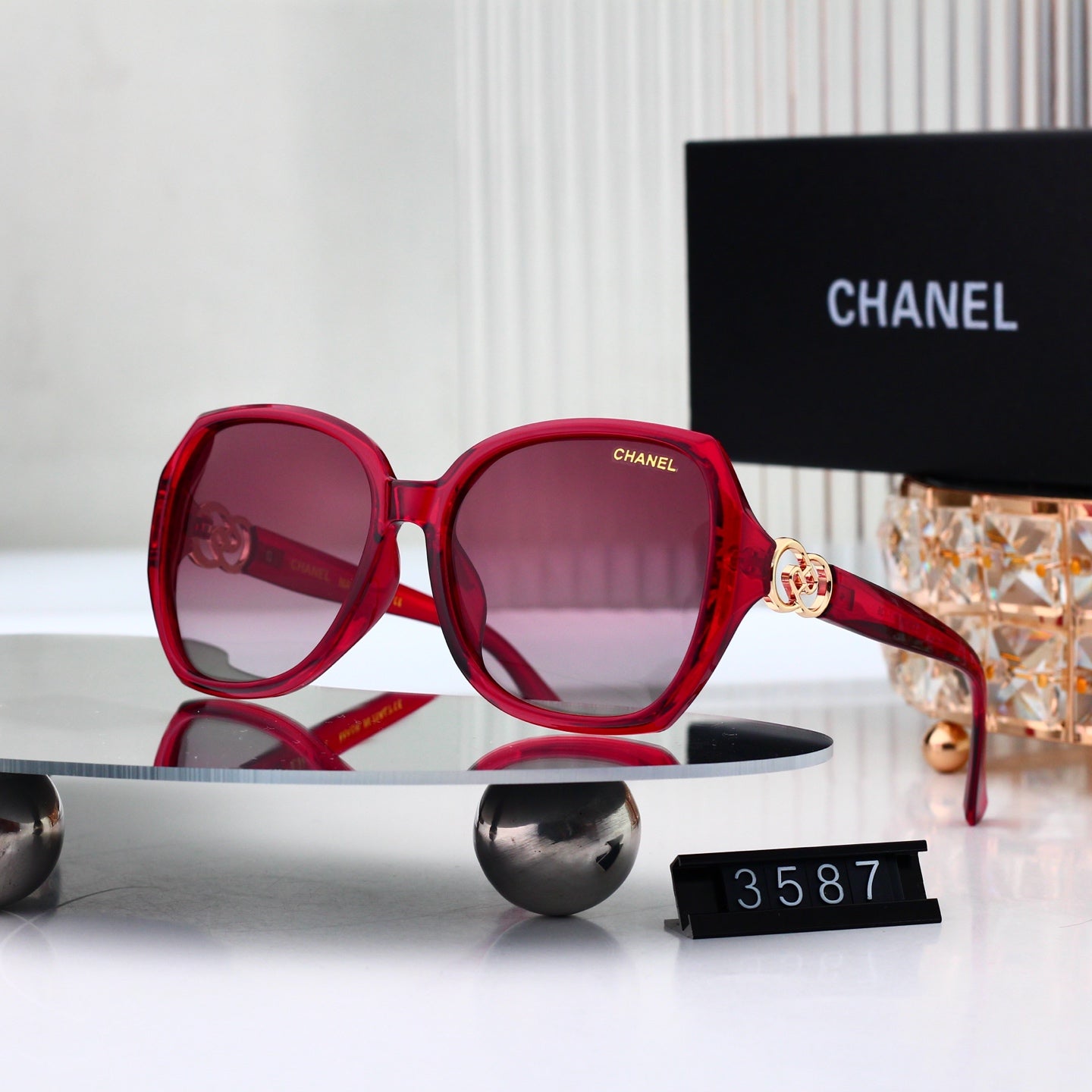 New Full Frame Round Sunglasses
