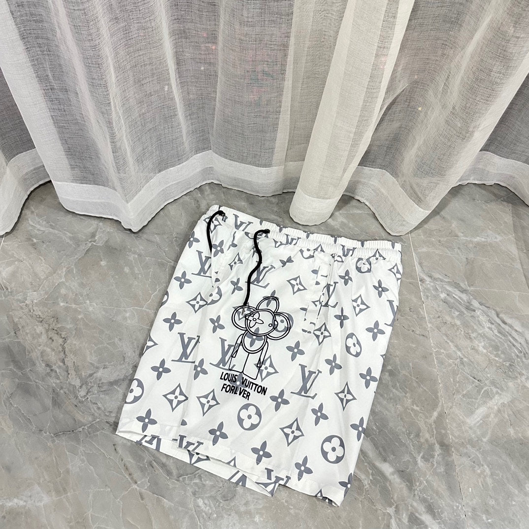 New classic portrait casual beach shorts