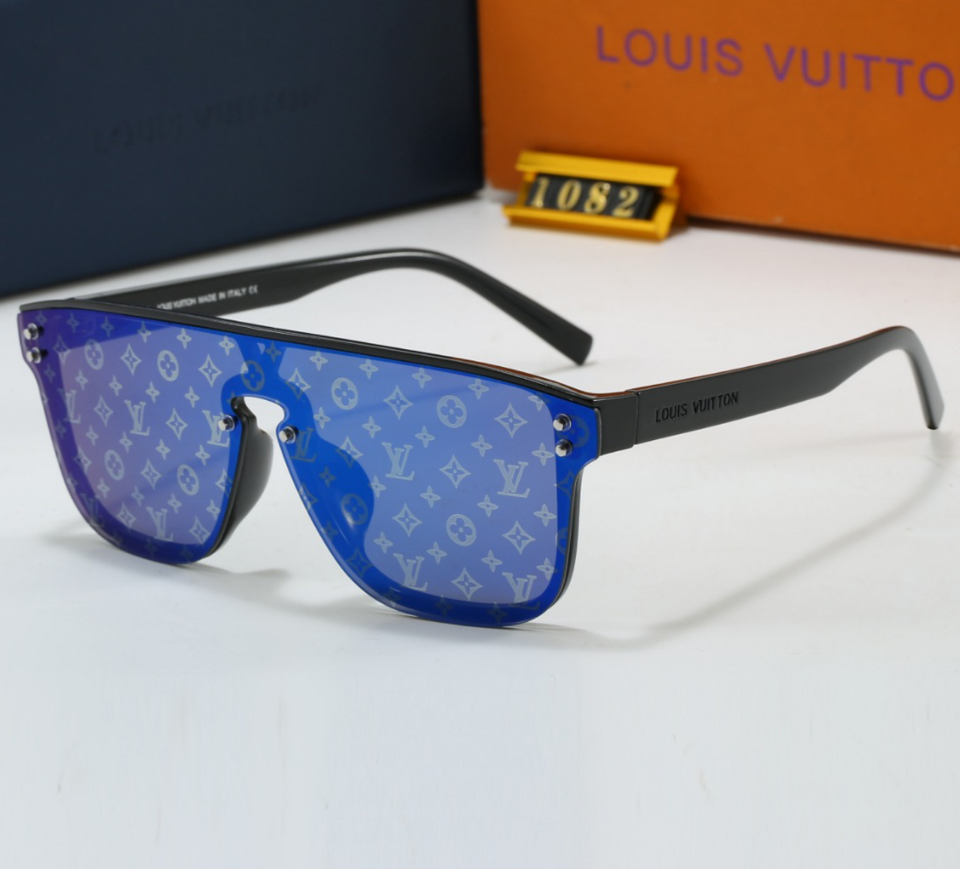 7 colors hot print sunglasses 1082