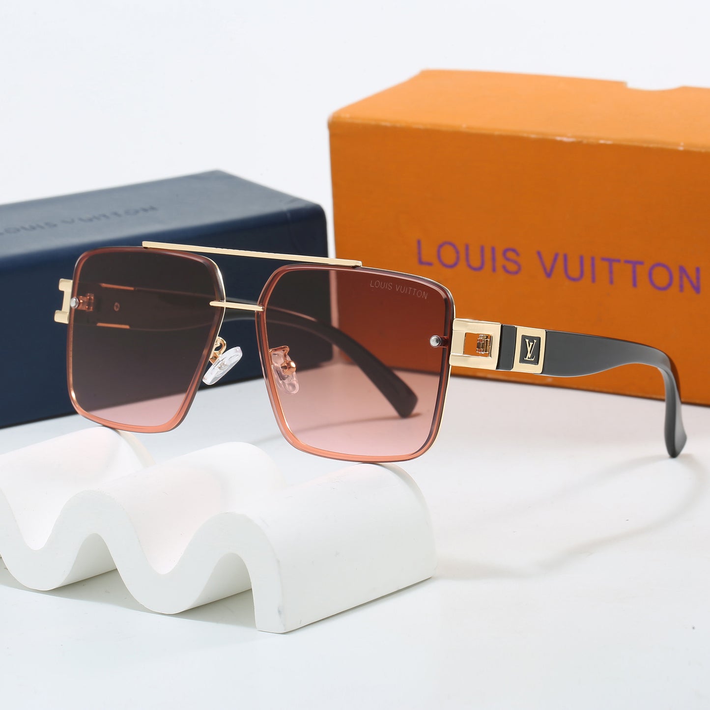 7 colors new metal frame sunglasses