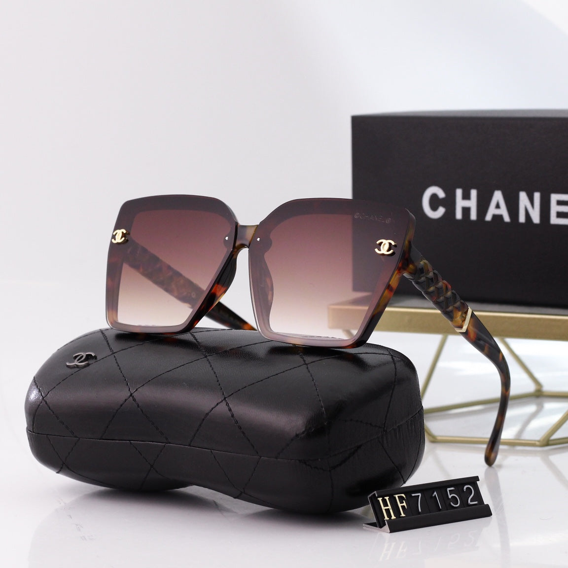 5-color nylon lens ultra-light frame sunglasses 7152