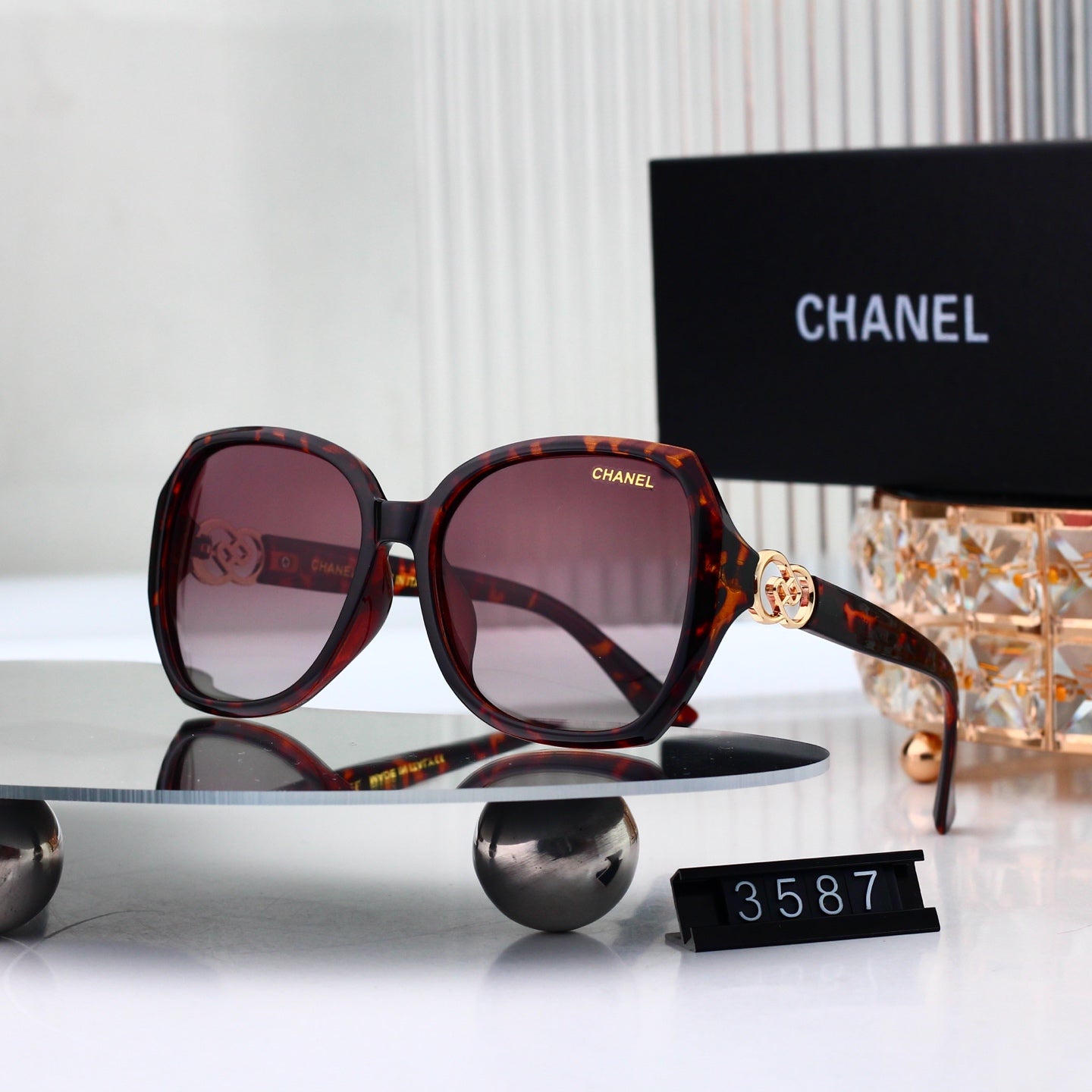 New Full Frame Round Sunglasses