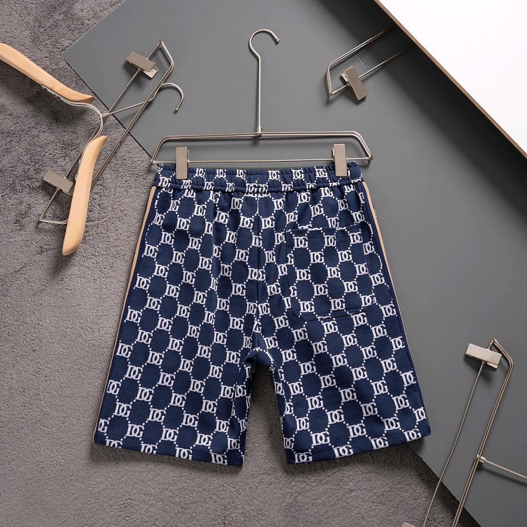 LOGO GRAPHIC KNIT JACQUARD SHORTS