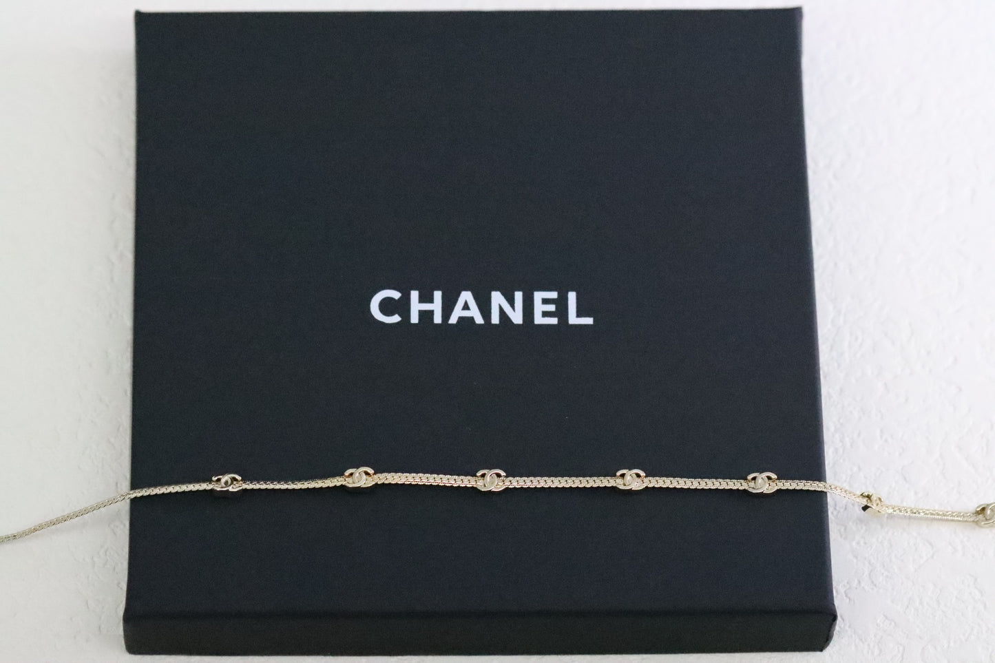 Classic Double C Snake Bone Necklace