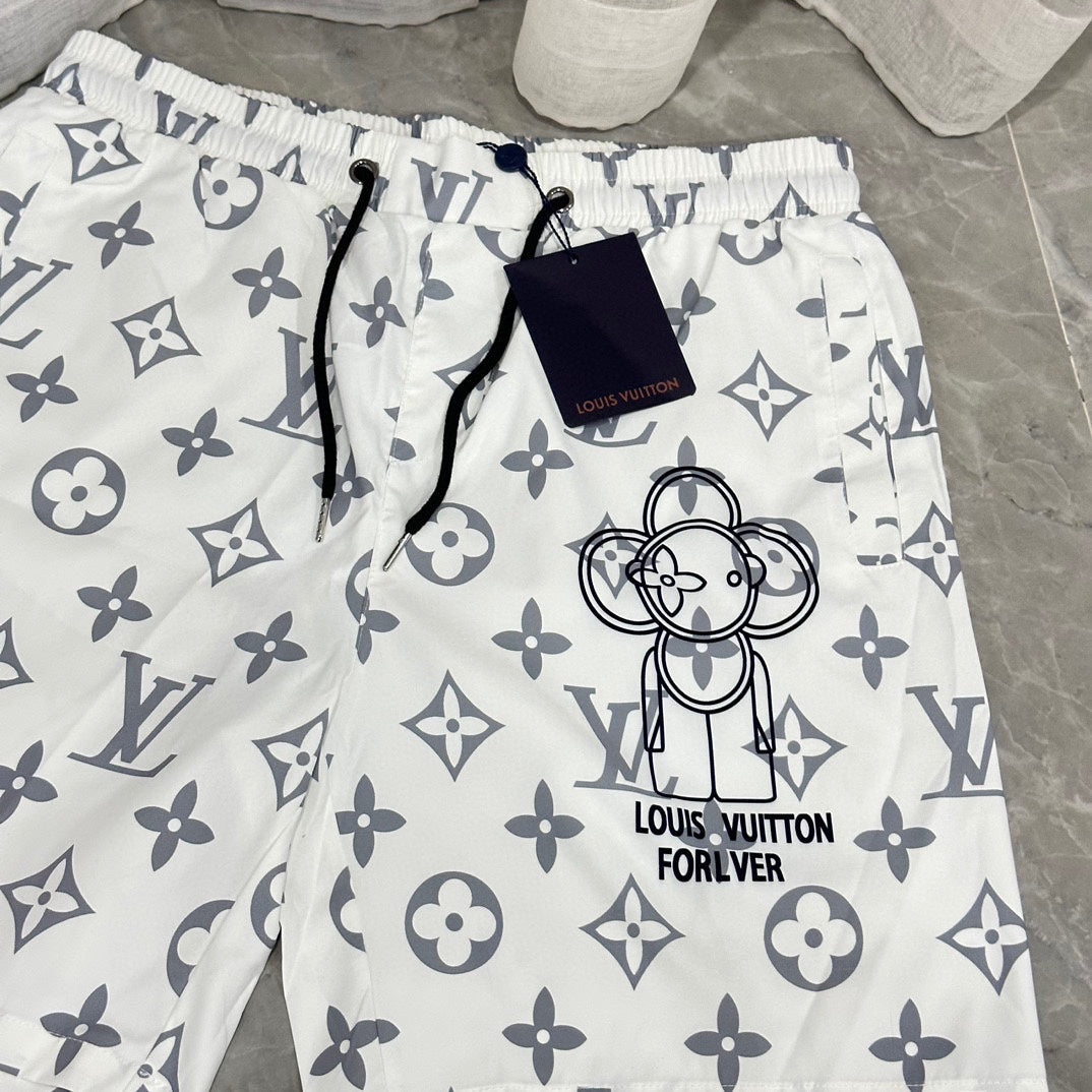New classic portrait casual beach shorts