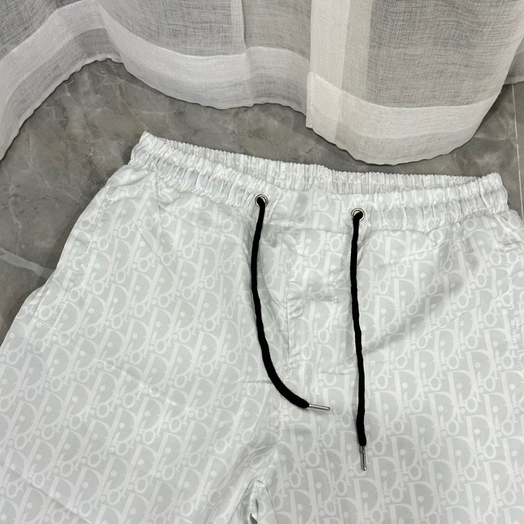 New classic casual white beach quick-drying shorts