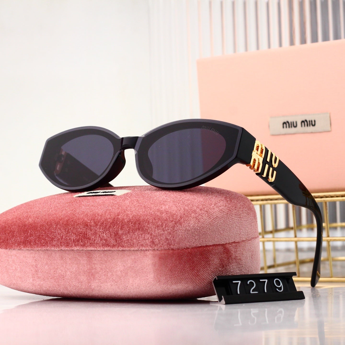Oval Full Frame Sunglasses 7279