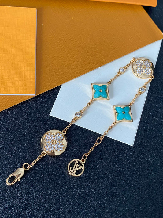 Rhinestone Gem Bracelet