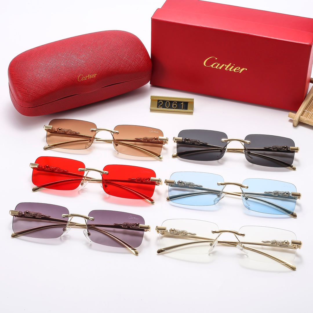 6 colors fashion sunglasses 2061