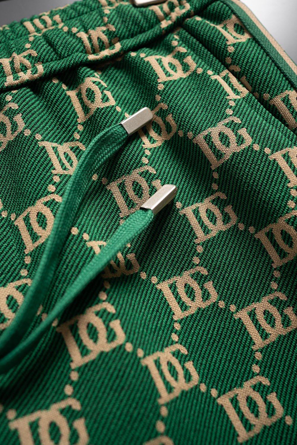 LOGO GRAPHIC KNIT JACQUARD SHORTS