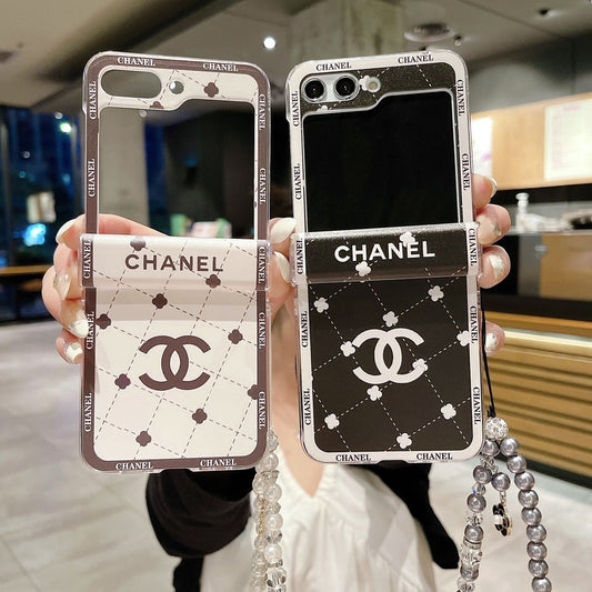 Fashion Pearl Wristband Case for Galaxy Z Flip