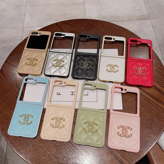 Fashion Leather Case Case for Galaxy Z Flip