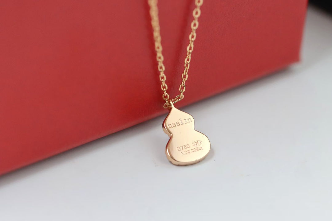 Green Gourd Necklace