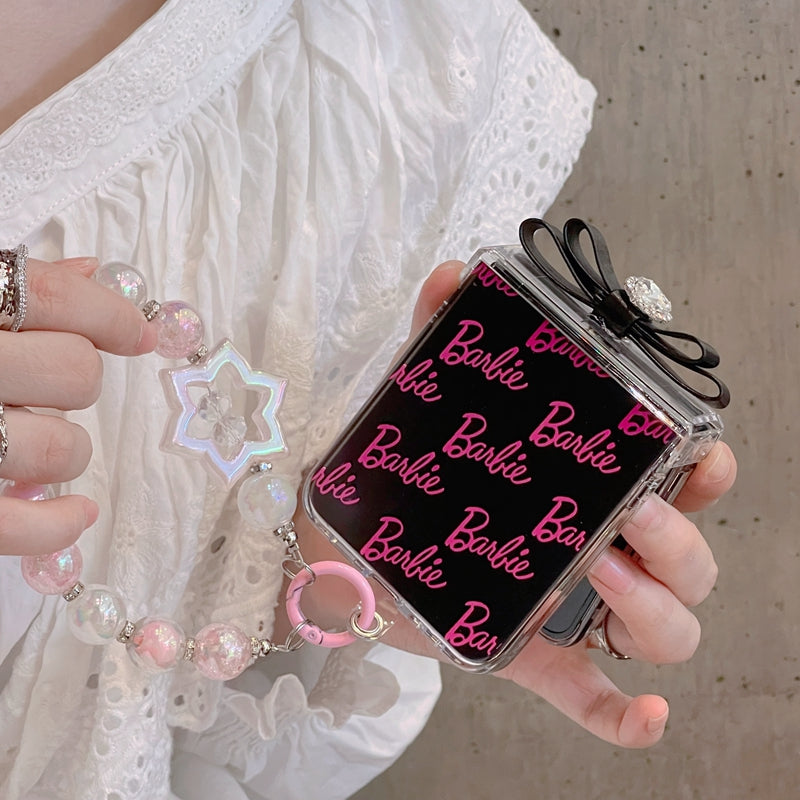 Rhinestone Bow Cartoon Bracelet Case