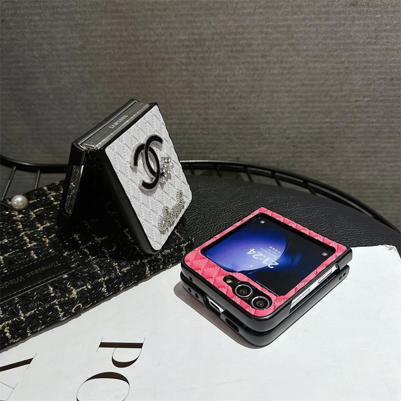 Pearl Rhinestone Case for Galaxy Z Flip