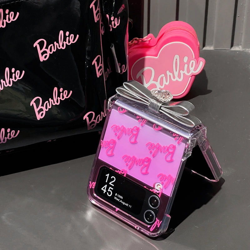 Rhinestone Bow Cartoon Bracelet Case