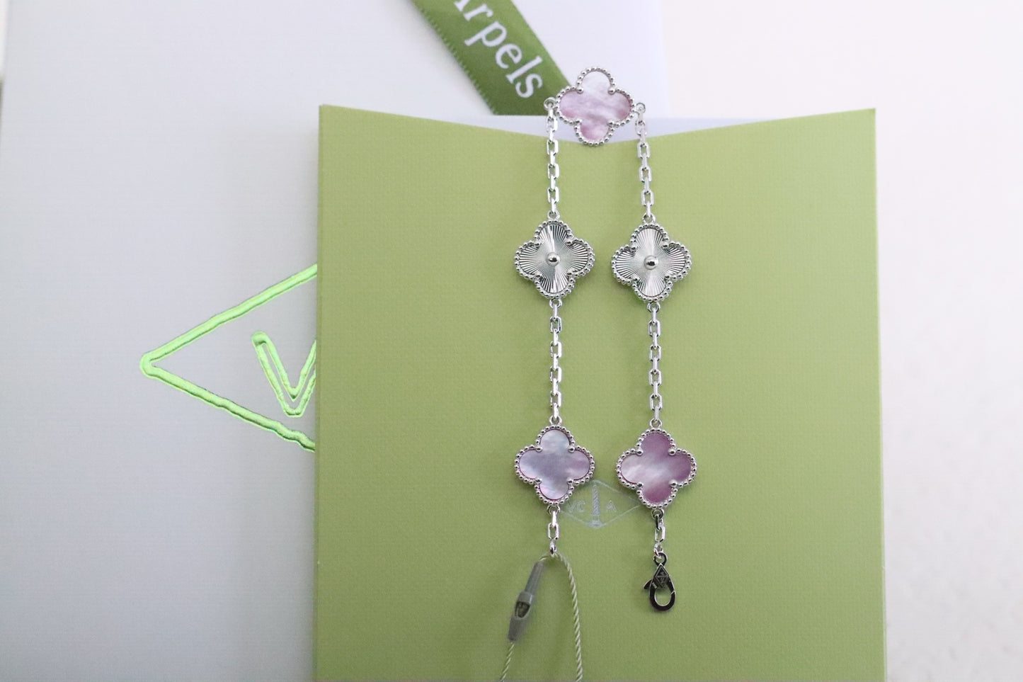 Laser Four-Leaf Clover Five-Flower Bracelet