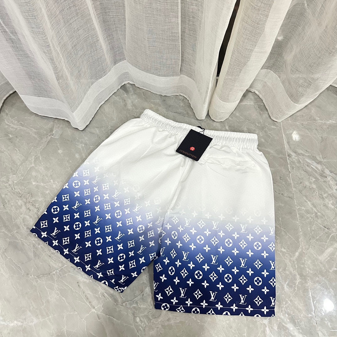 New classic gradient casual quick-drying beach shorts