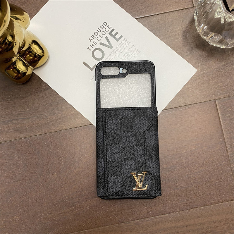 Leather Card Holder Flip Case