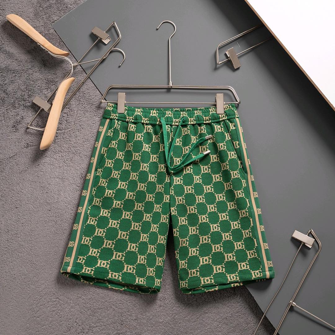 LOGO GRAPHIC KNIT JACQUARD SHORTS