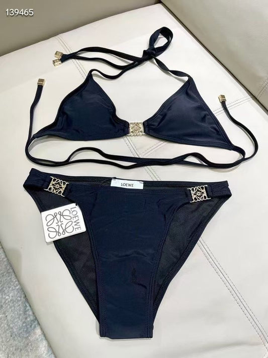 2025 new solid color bikini  14524