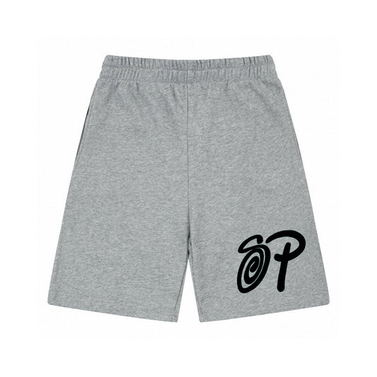 Basic shorts with incense letters on the sides