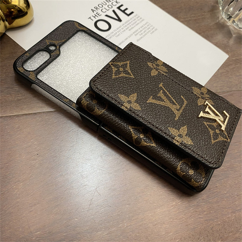 Leather Card Holder Flip Case