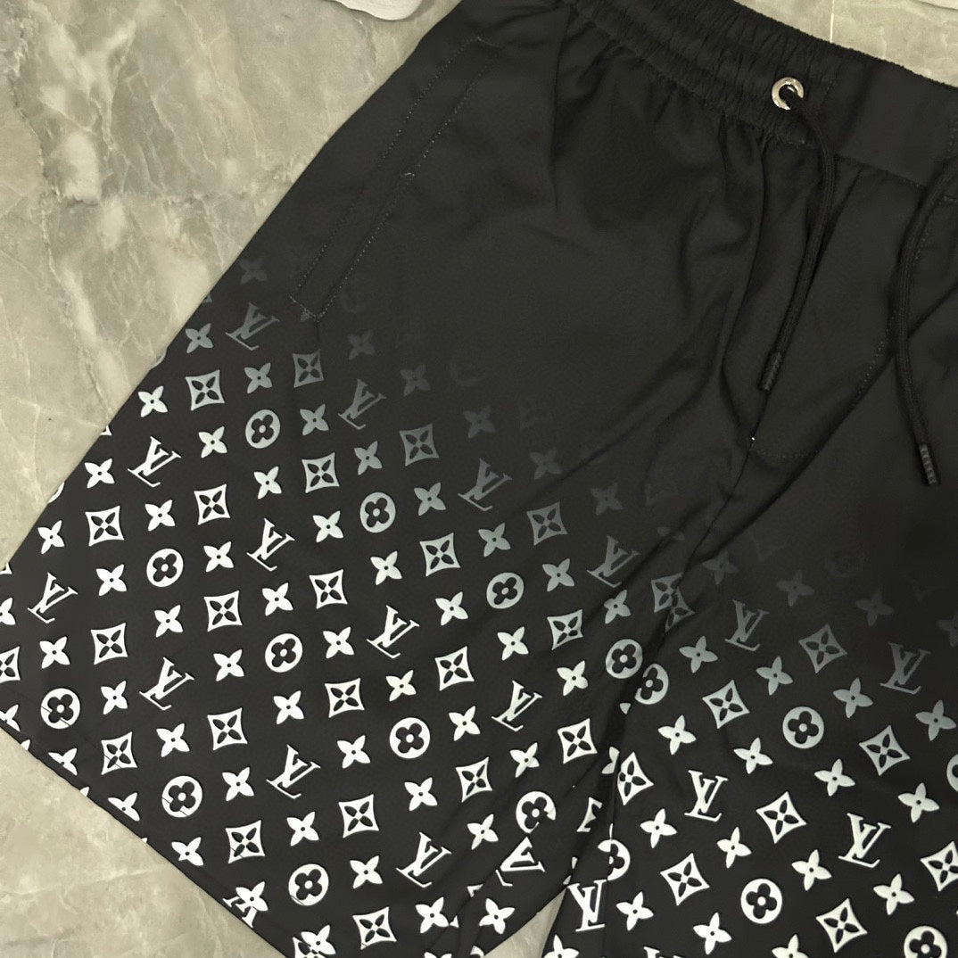 New classic gradient casual quick-drying beach shorts