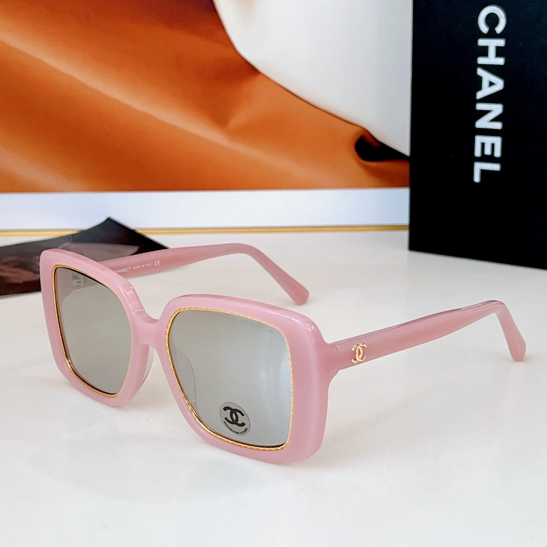 Square anti-glare sunglasses