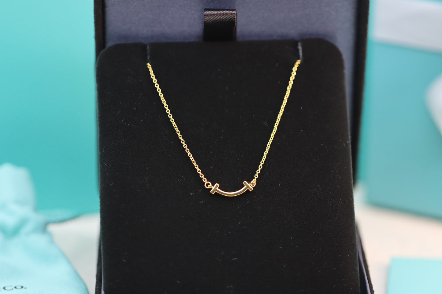 Mini Diamond-Free Smiley Face Necklace