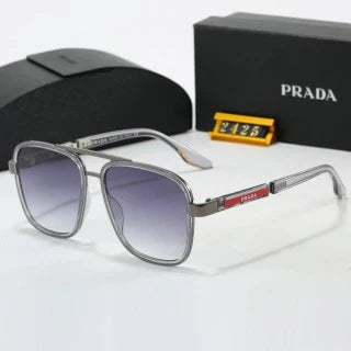 Two-tone metal sunglasses