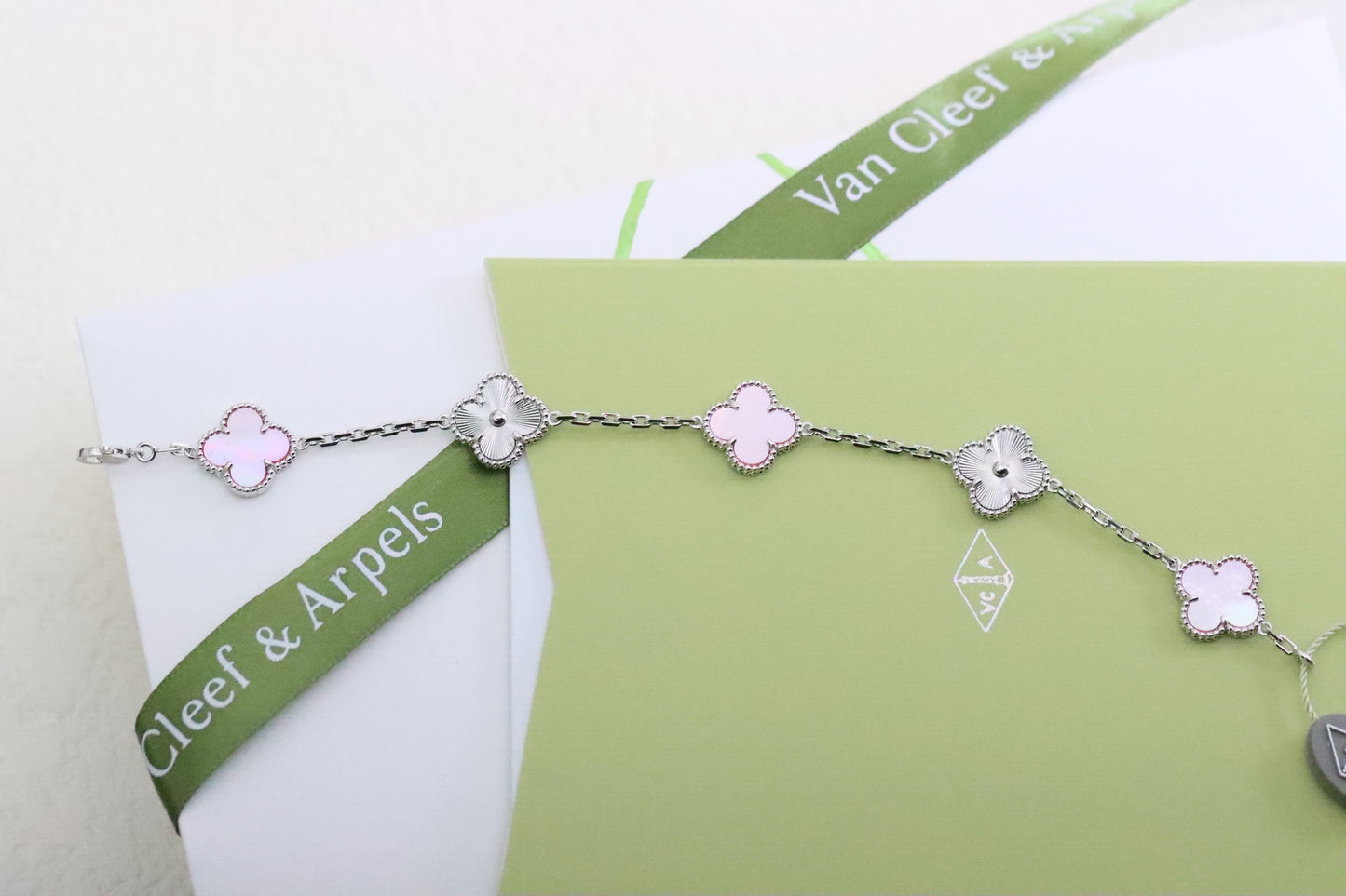 Laser Four-Leaf Clover Five-Flower Bracelet