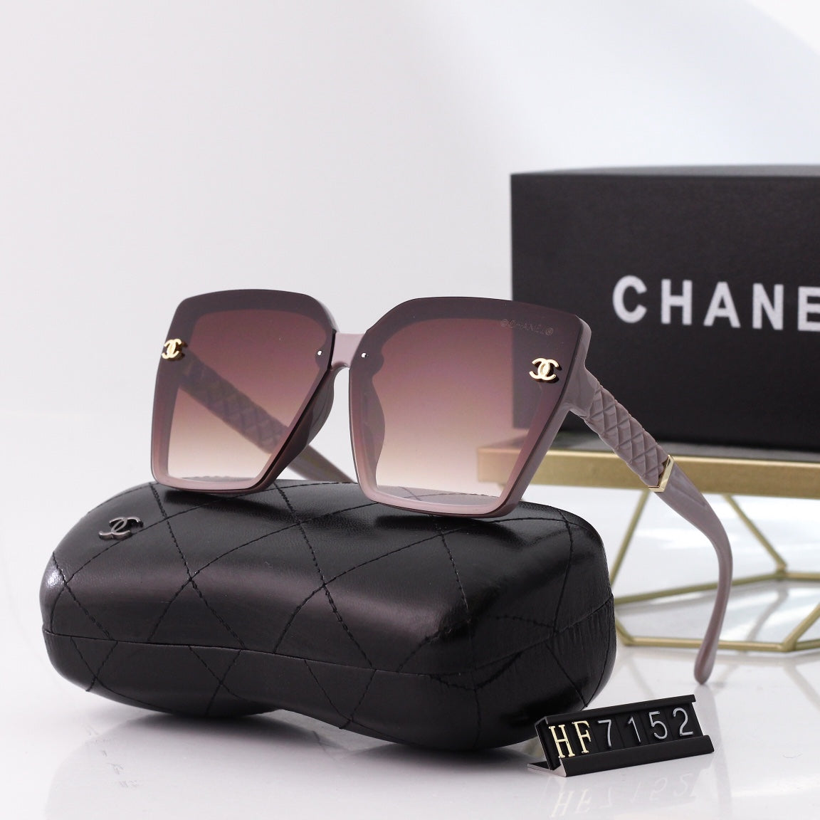 5-color nylon lens ultra-light frame sunglasses 7152