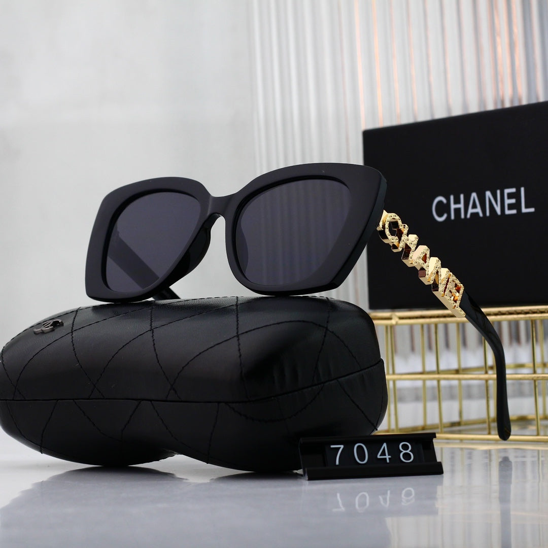 5-color HD lens full frame design Sunglasses 7048
