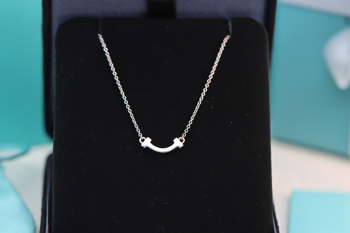 Mini Diamond-Free Smiley Face Necklace