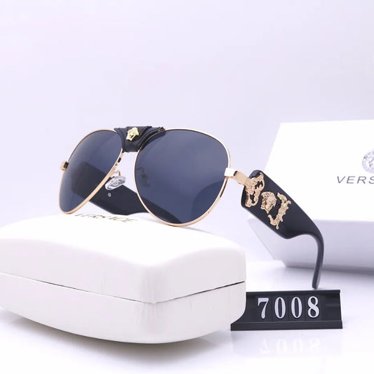 9 Colors Retro Metal Portrait Sunglasses