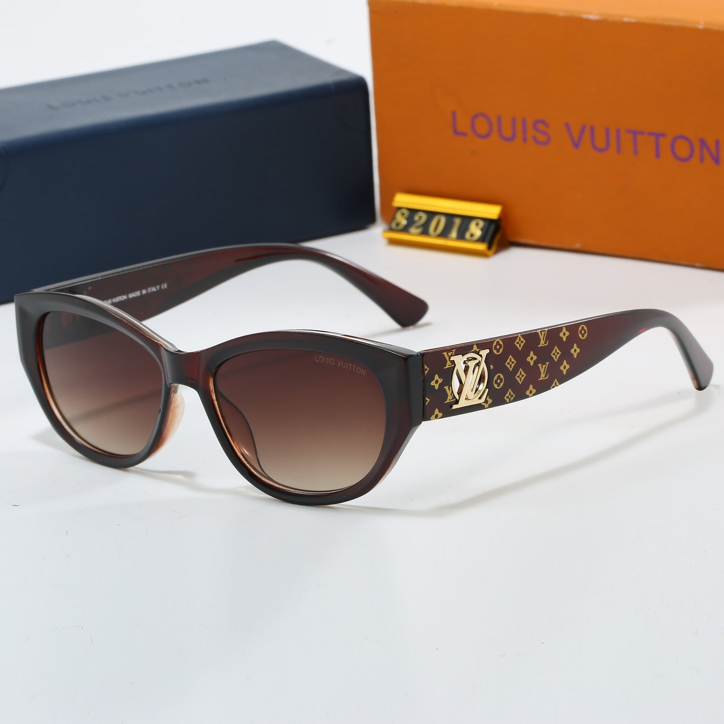6 colors of new popular small frame sunglasses 82018