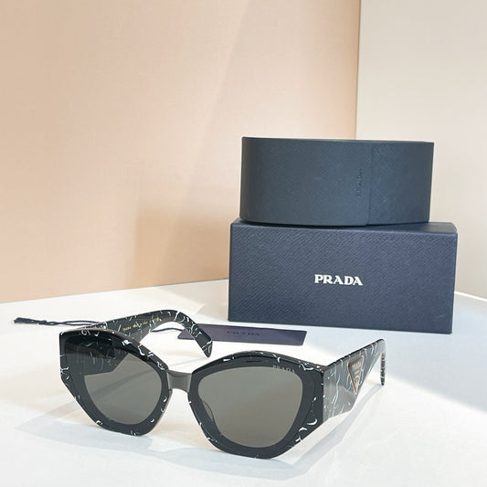 New style two-tone cat-shaped sunglasses