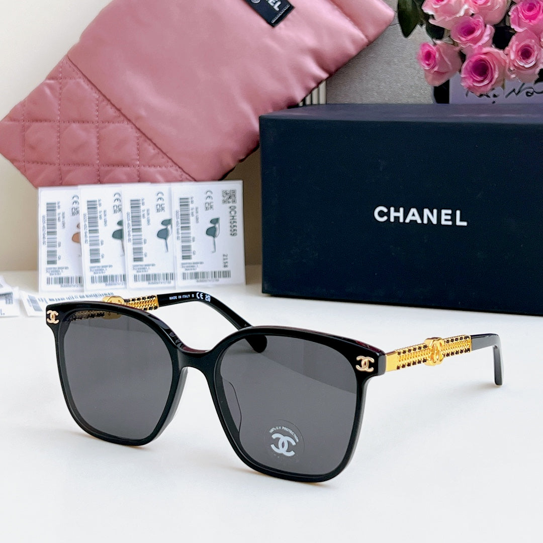7 Colors Double Braided Style Temple Sunglasses