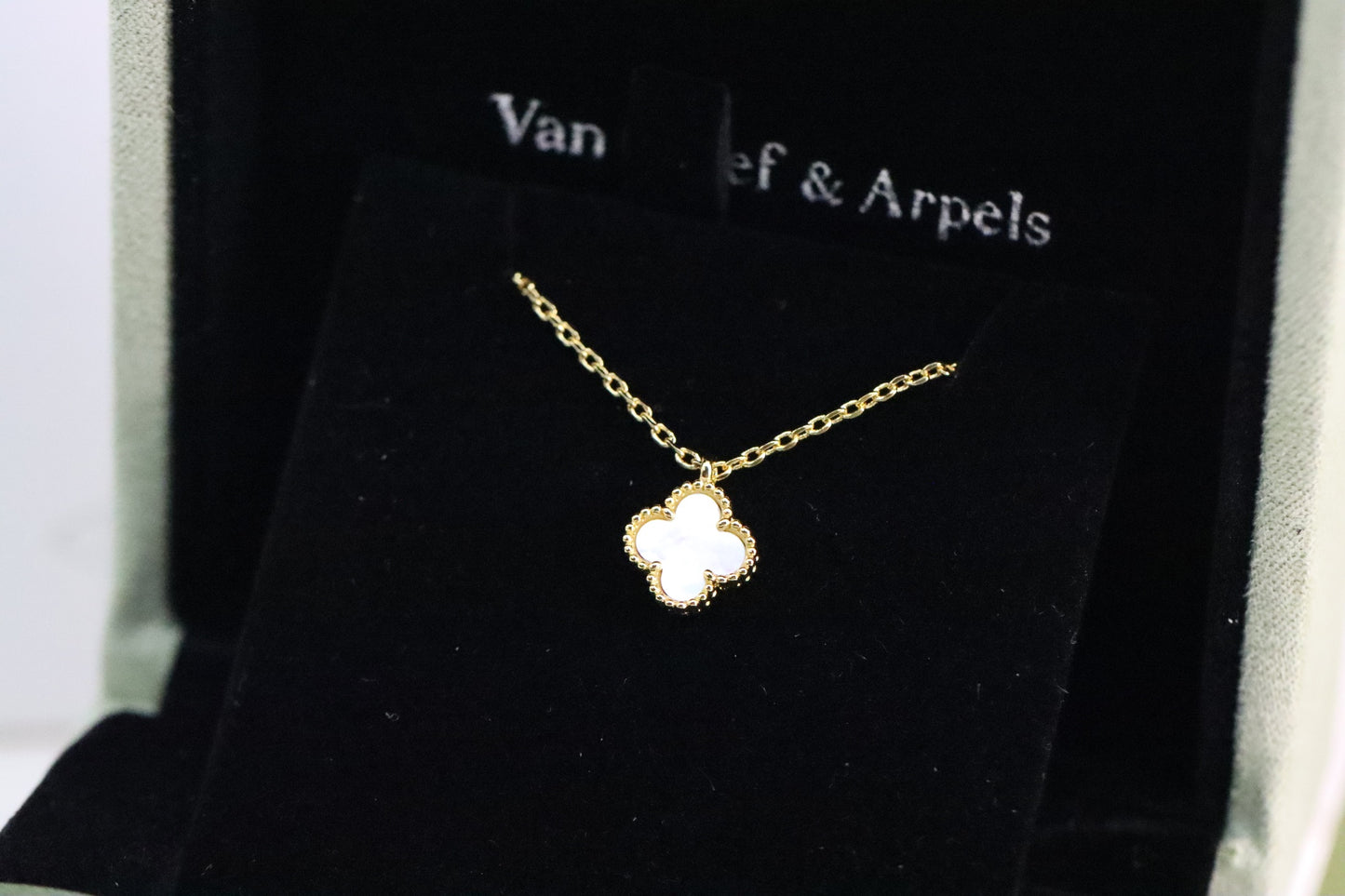 Mini Four-Leaf Clover Necklace