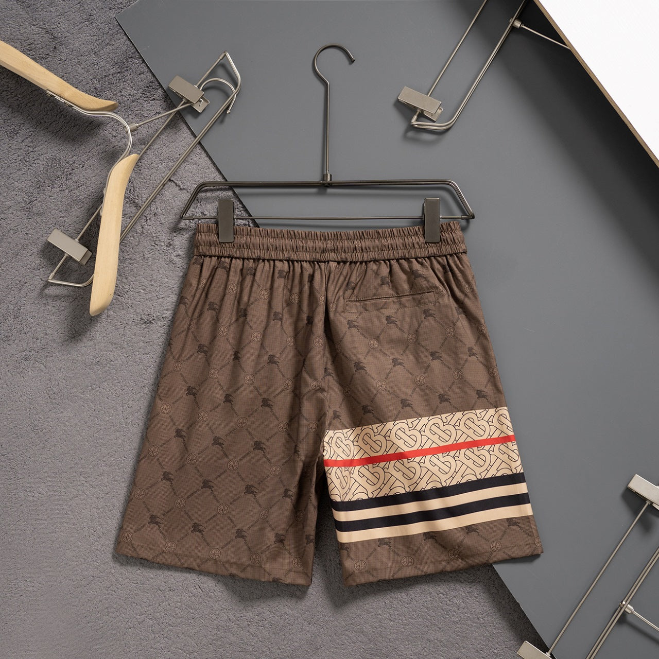 Burberry classic print casual quick-drying beach shorts